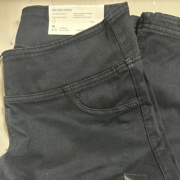 American Eagle Outfitters Black High Rise Jeans Classic Style - Picture 3 of 14